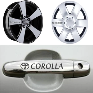 Mtm Toyota Corolla Kapı Kolu Jant Sticker