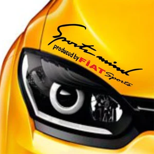 Mtm Fiat Sports Mind Far Üstü Oto Sticker