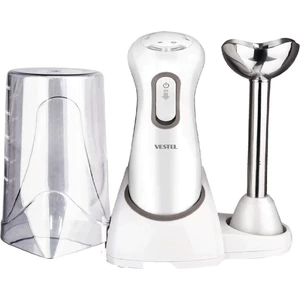 V- Cook Serisi 3000 Beyaz Kablosuz El Blenderı
