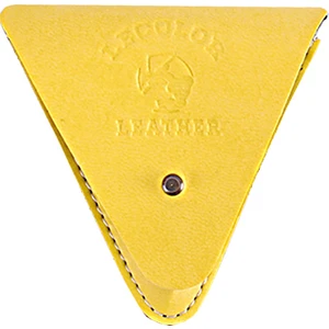 Le Color Leather Coin Case Yellow