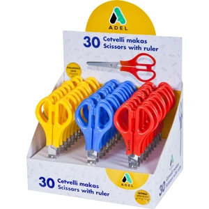 Cetvelli  Makası 30Lu