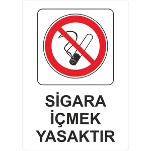 Sticker Masters Sigara İçmek Yasaktır Sticker Etiket