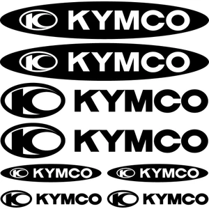Sticker Master Kymco Sponsor Set Sticker Oto Motor Pc Etiket
