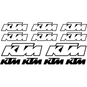 Sticker Master Ktm Sponsor Sticker Set Oto Motor Pc Etiket