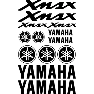 Sticker Master Yamaha Xmax Sticker Set Oto Motor Pc Etiket