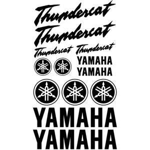 Sticker Master Yamaha Thundercat Sticker Set Oto Motor Pc Etiket