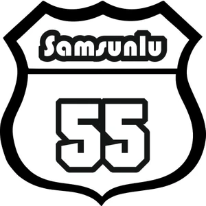 Sticker Master Samsunlu 55 Sticker Oto Motor Pc Etiket