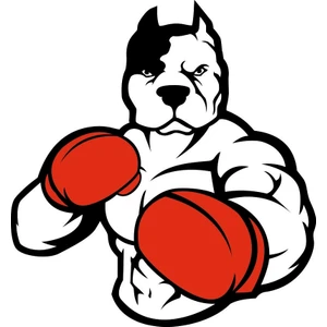 Sticker Master Boxer Dog Sticker Oto Motor Pc Etiket