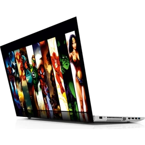 Sticker Master Marvel Characters Laptop Sticker Oto Motor Pc Etiket