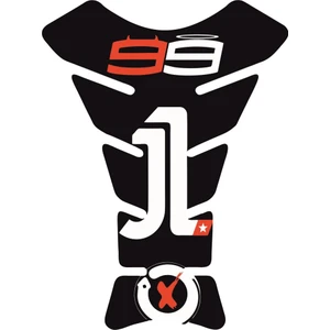 Sticker Master Devil And Angle 99 Tankpad Sticker Oto Motor Pc Etiket