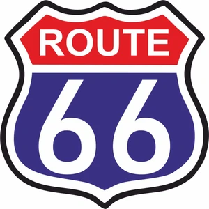 Sticker Master Route66 Sticker Oto Motor Pc Etiket
