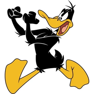 Sticker Master Duffy Duck Sticker Oto Motor Pc Etiket