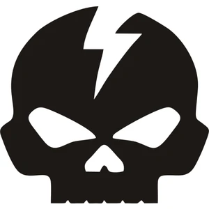 Sticker Master Kurukafa Sticker Oto Motor Pc Etiket