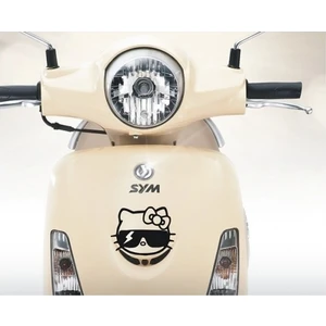 Sticker Master Sym Fiddle Hello Kity Sticker Oto Motor Pc Etiket