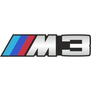 Sticker Master Bmw M3 Sticker Oto Motor Pc Etiket