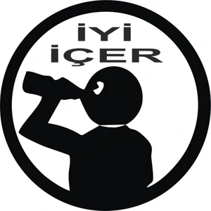 Sticker Master İyi İçer Sticker Oto Motor Pc Etiket