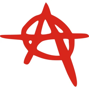 Sticker Master Anarchy Sticker Oto Motor Pc Etiket