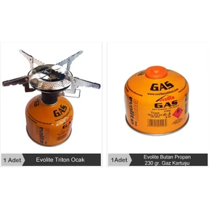 Triton Ocak & 230gr. Butan Propan Gaz