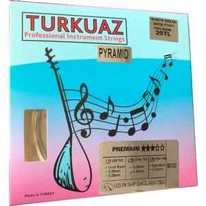 Bd320 .20 Mm Pyramid + İpek Bamlı Takım Tel Uzun Sap Bağlama Teli 020