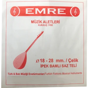 Emre 0.18 Mm Çelik Takım Tel Kısa Sap Bağlama Teli 018