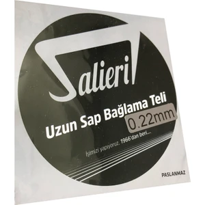 Salieri 0.22 Mm Paslanmaz Takım Tel Uzun Sap Bağlama Teli 022