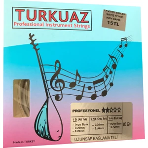 Bd220 0.20 Mm Çelik + İpek Bamlı Takım Tel Uzun Sap Bağlama Teli 020