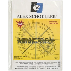 Alex Schoeller Teknik Resim Kağıdı 50x70 200 Gr 25'li