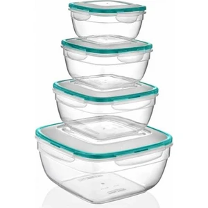 Kare Saklama Kabı 4 Lü Set Lc-305