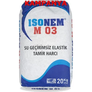 M 03 Su Geçirimsiz Elastik Tamir Harcı 20 Kg