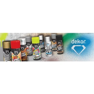 Sprey Boya Dekor 400Ml Ö.Amç. Floresan Kırmızı  674