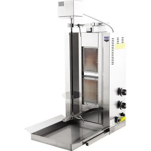 Tüplü Döner Makinası Ocağı Çift Radyanlı Üstten Motor Gazlı