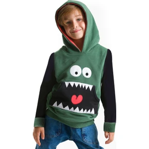 Obur Kapişonlu Erkek Çocuk Sweatshirt