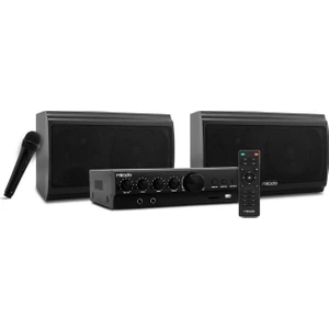 MD-2552 Siyah Usb+SD+Mikrofon Destekli Toplantı Anfisi Speaker