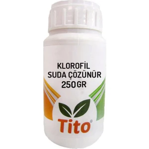 Klorofil Gıda Renklendiricisi Sıvı Suda Çözünür %1'lik 250 gr