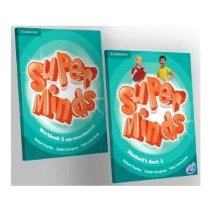Cambridge University Press Super Minds 3 Student's Book and Workbook with Online Resources