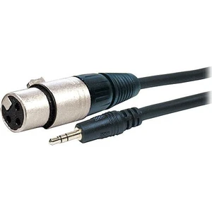 stereo 3.5 mm to xlr dişi mikrofon kablosu 3 metre