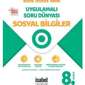 İsabet Yayınları 8. Sınıf Sosyal Bilgiler Uygulamalı Soru Dünyası