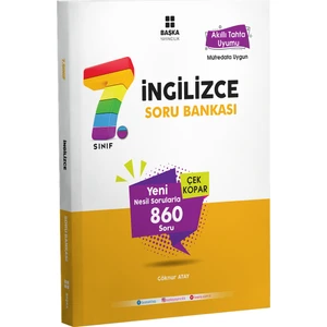 Başka Yayınları 7.Sınıf İngilizce Soru Bankası