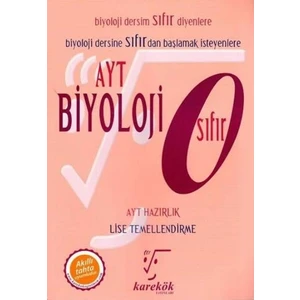 Karekök Yayıncılık AYT Biyoloji Sıfır