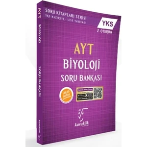Karekök Yayıncılık AYT Biyoloji Soru Bankası (2.Oturum)
