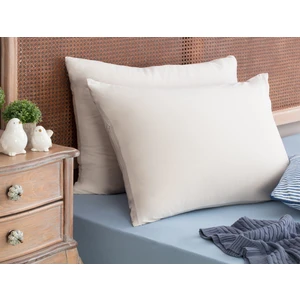 Madame Coco  Vallery Penye 2'li Yastık Kılıfı - Taş