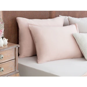 Madame Coco  Vallery Penye 2'li Yastık Kılıfı - Pudra