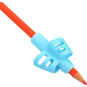 Pencil Grip Parmak Kelepçeli Kolay Kalem Tutamağı - Mavi