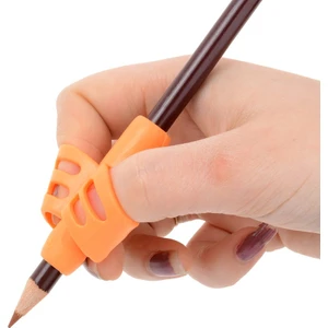 Pencil Grip Parmak Kelepçeli Kolay Kalem Tutamağı - Turuncu