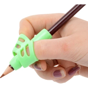Pencil Grip Parmak Kelepçeli Kolay Kalem Tutamağı - Yeşil