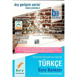 Bry Birey Eğitim Yayınları B Serisi Türkçe Soru Bankası Orta Düzey