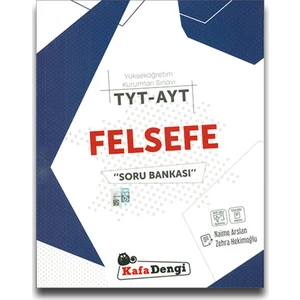 Kafa Dengi Yayınları TYT AYT Felsefe Soru Bankası