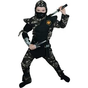 Hkostüm Askeri Komando Ninja Çocuk Kostümü 11-12 Yaş