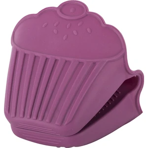 Silikon Vişne Renkli Cupcake Şekilli Fırın Eldiveni