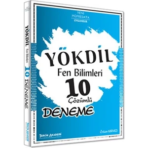Tercih Akademi Yökdil Fen Bilimleri 10 Çözümlü Deneme - Özkan Kırmızı